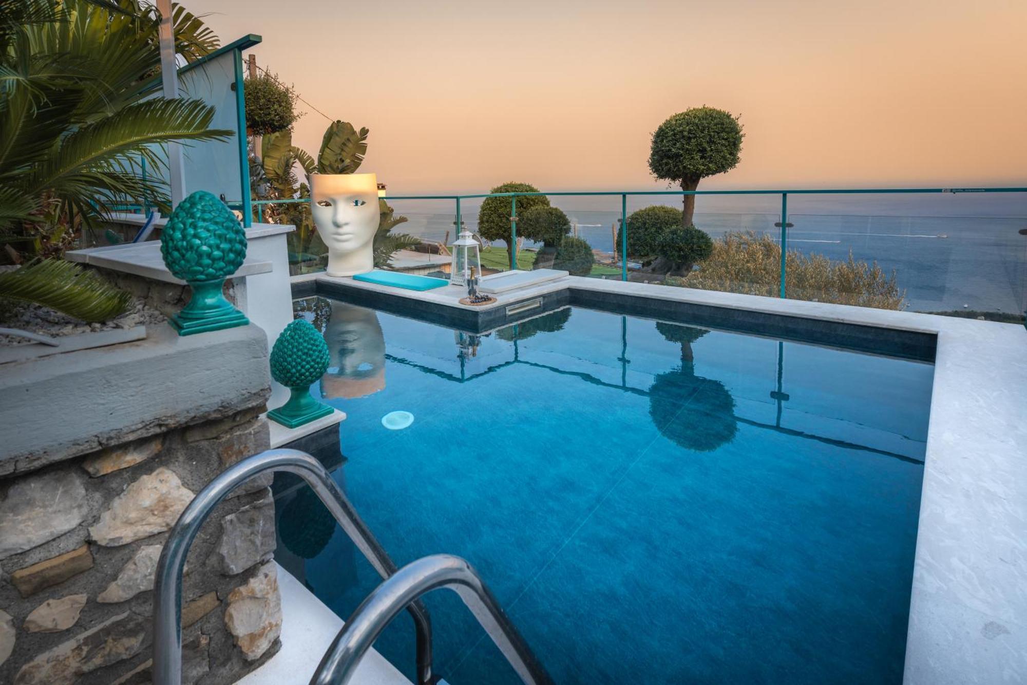 Villa Islamorada Pool And Sea View Massa Lubrense Exterior foto
